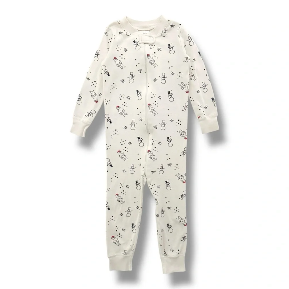 Hanna Andersson | Long Sleeve Zip Sleeper (3) ⛄️